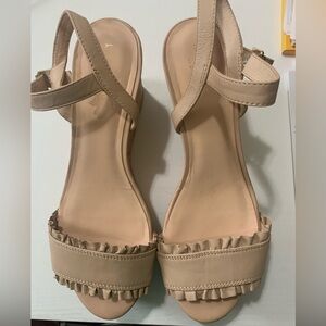 Kate Spade Tan Wedges